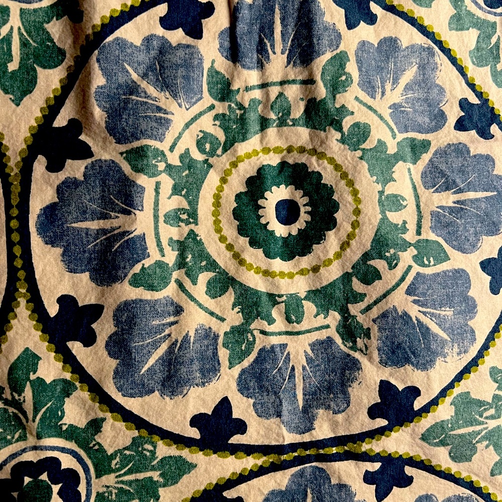 Pottery barn Veronica medallion pillow shams